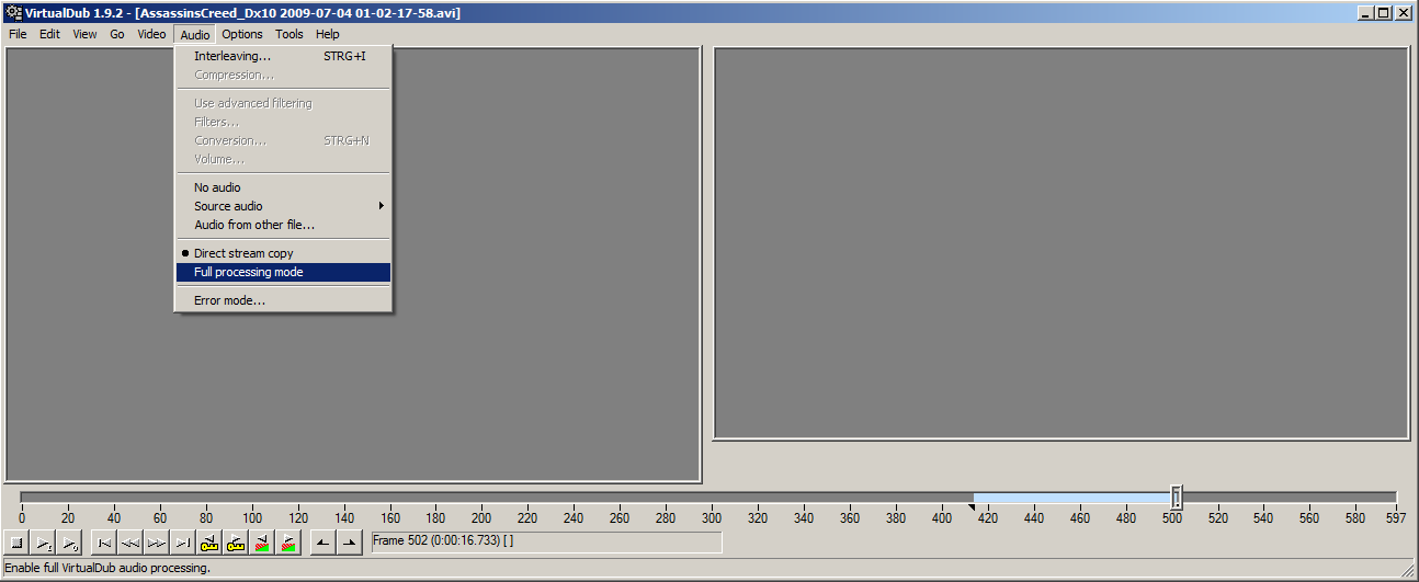 VirtualDub Tutorial Installing VirtualDub and XviD/LAME Codecs